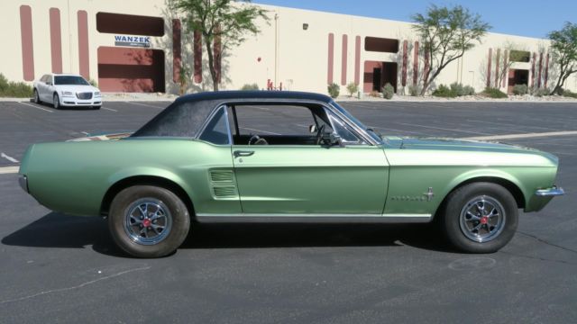 1967 Ford Mustang 289 C CODE! P/S! SAN JOSE BUILT! LIME GOLD MET! CL - photo 5