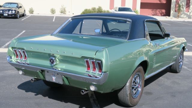 1967 Ford Mustang 289 C CODE! P/S! SAN JOSE BUILT! LIME GOLD MET! CL - photo 8