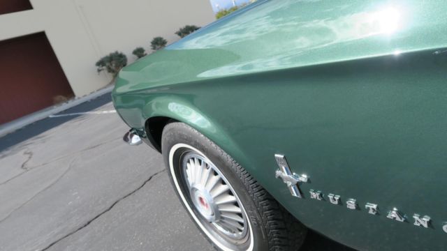 1967 Ford Mustang 289 C CODE SAN JOSE CAR! 71 DSO! DARK MOSS GREEN - photo 10