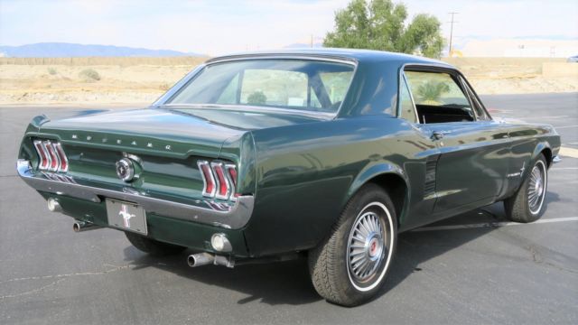1967 Ford Mustang 289 C CODE SAN JOSE CAR! 71 DSO! DARK MOSS GREEN - photo 7