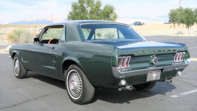 1967 Ford Mustang 289 C CODE SAN JOSE CAR! 71 DSO! DARK MOSS GREEN - photo 8