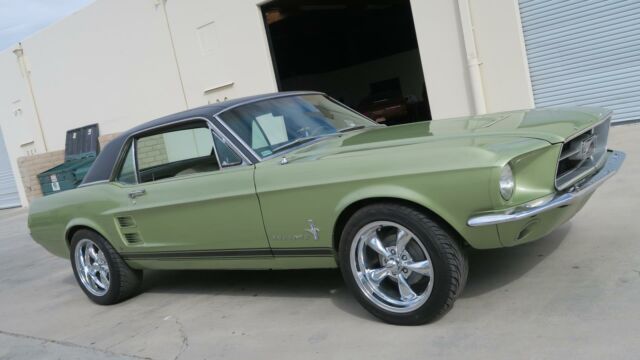1967 Ford Mustang 289 C CODE V8 CALIFORNIA CAR! AC! PS! IVY GOLD! - photo 2