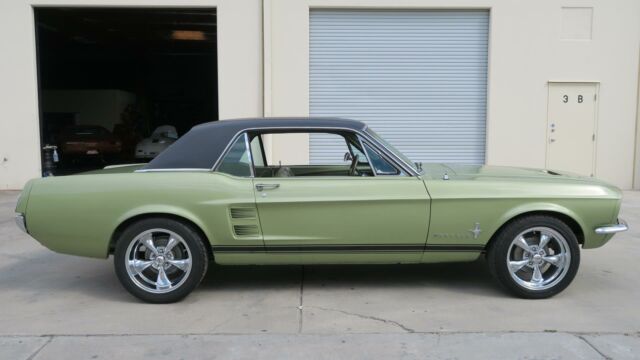 1967 Ford Mustang 289 C CODE V8 CALIFORNIA CAR! AC! PS! IVY GOLD! - photo 4