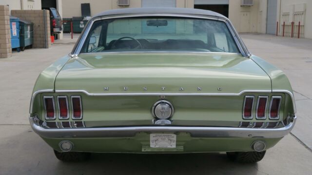 1967 Ford Mustang 289 C CODE V8 CALIFORNIA CAR! AC! PS! IVY GOLD! - photo 8