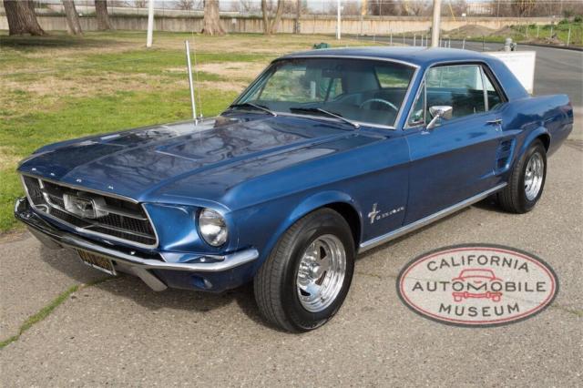 1967 Ford Mustang 289 V8 Automatic PS, PB, AC Blue 1967 Ford Mustang --