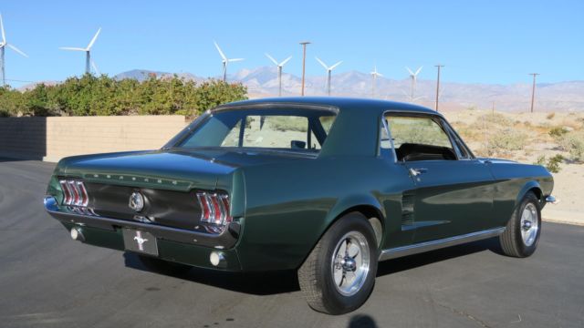 1967 Ford Mustang 289 V8 C CODE BULLITT MOVIE TRIBUTE! AC & P/S!!! - photo 7
