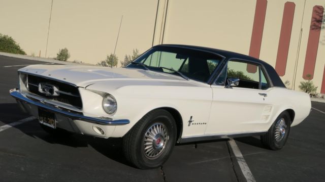 1967 Ford Mustang 289 V8 C CODE CALIFORNIA CAR! BLACK PLATES! P/S! C - photo 2