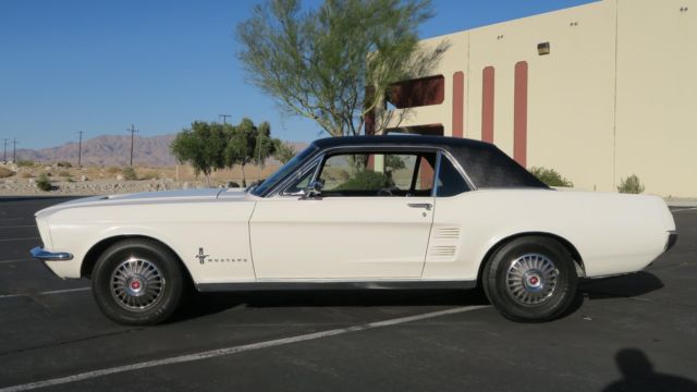1967 Ford Mustang 289 V8 C CODE CALIFORNIA CAR! BLACK PLATES! P/S! C - photo 4