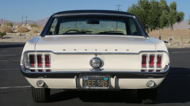 1967 Ford Mustang 289 V8 C CODE CALIFORNIA CAR! BLACK PLATES! P/S! C - photo 7