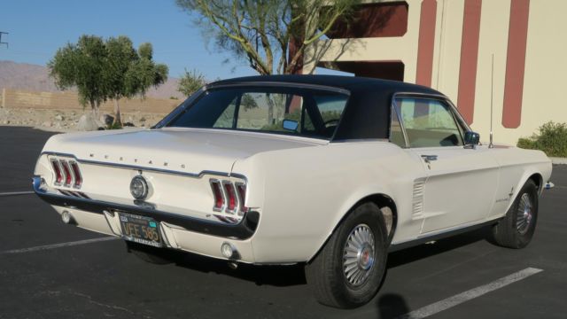 1967 Ford Mustang 289 V8 C CODE CALIFORNIA CAR! BLACK PLATES! P/S! C - photo 8
