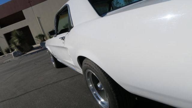 1967 Ford Mustang 289 V8 C CODE P/S! AC! WIMBLEDON WHITE! - photo 12