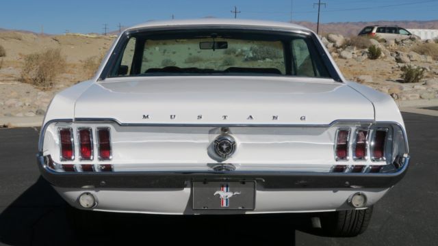1967 Ford Mustang 289 V8 C CODE P/S! AC! WIMBLEDON WHITE! - photo 6