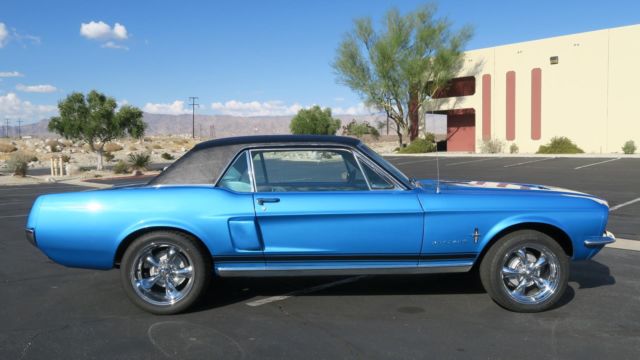 1967 Ford Mustang 289 V8 C CODE P/S! ACAPULCO BLUE METALLIC! - photo 10