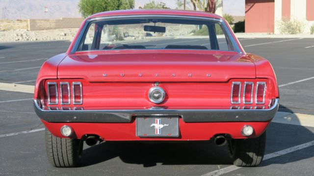 1967 Ford Mustang 289 V8 C CODE! P/S OPTION! NICE PAINT & INTERIOR! - photo 7