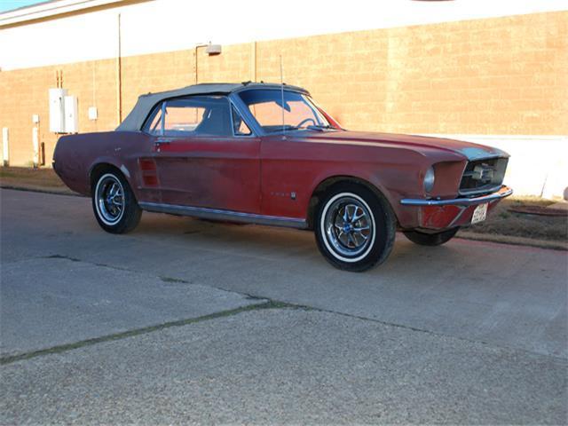 1967 Ford mustang 49,576 Miles red convertible V8 Automatic 1967 Ford Mustang --