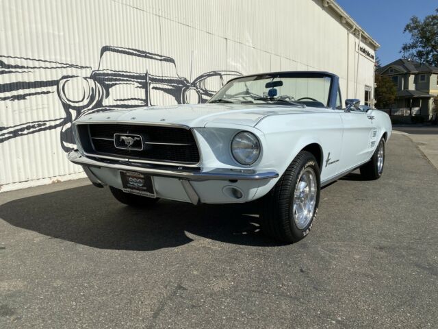 1967 Ford Mustang 9779 Miles Light Blue Convertible 1967 Ford Mustang No trim field