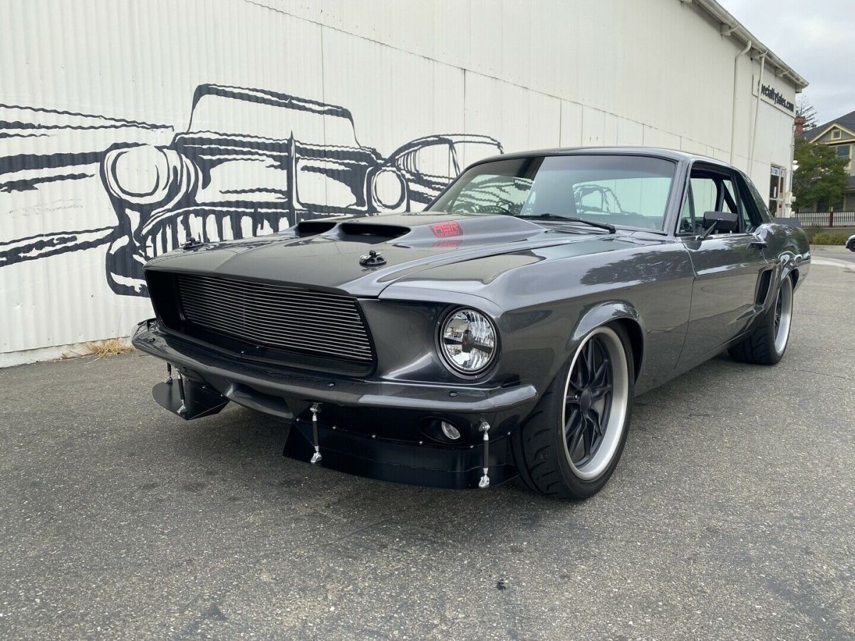 1967 Ford Mustang 9868 Miles Gray Coupe 1967 Ford Mustang