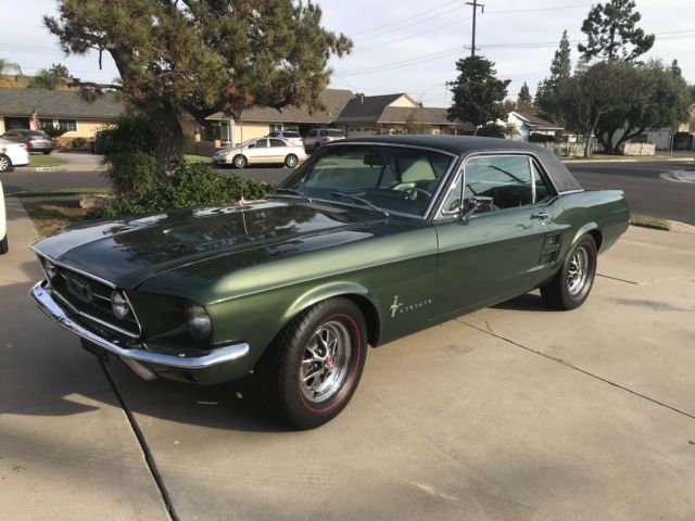 1967 Ford Mustang Bullitt Green Fully Loaded in Excellent Condition 1967 Ford Mustang