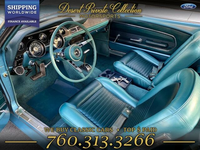 1967 Ford Mustang C Code Coupe A/C , PS , CLEAN - photo 10