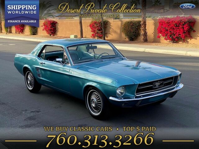 1967 Ford Mustang C Code Coupe A/C , PS , CLEAN - photo 2