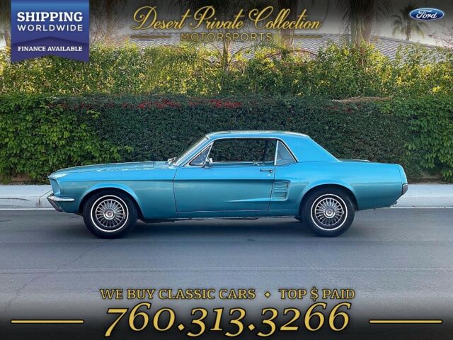 1967 Ford Mustang C Code Coupe A/C , PS , CLEAN - photo 7