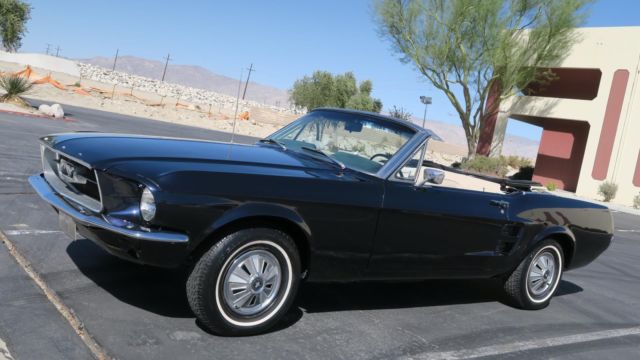 1967 Ford Mustang CONVERTIBLE 289 C CODE SAN JOSE NIGHTMIST BLUE! !! - photo 3