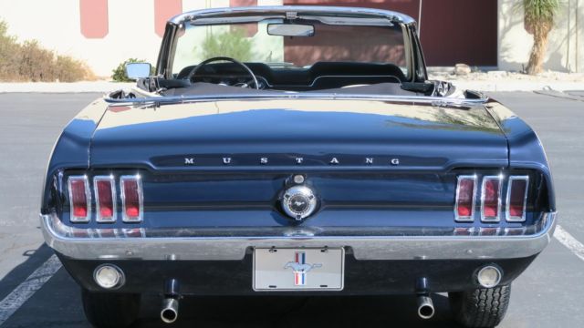 1967 Ford Mustang CONVERTIBLE 289 C CODE SAN JOSE NIGHTMIST BLUE! !! - photo 6