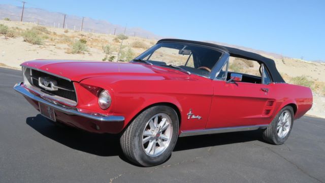 1967 Ford Mustang CONVERTIBLE 289 V8 C CODE! RESTORED! SHELBY WHEELS - photo 2