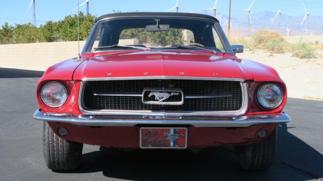 1967 Ford Mustang CONVERTIBLE 289 V8 C CODE! RESTORED! SHELBY WHEELS - photo 3