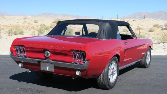 1967 Ford Mustang CONVERTIBLE 289 V8 C CODE! RESTORED! SHELBY WHEELS - photo 7
