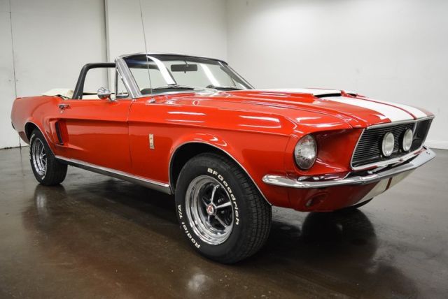 1967 Ford Mustang Convertible 35418 Miles RED 351 Cleveland V8 5 Speed Manual 1967 Ford Mustang --