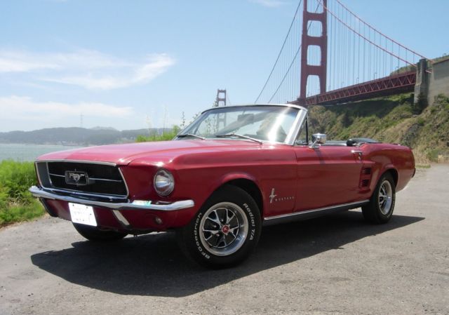 1967 Ford Mustang Convertible - California car, same owner for 37 years 1967 Ford Mustang Standard