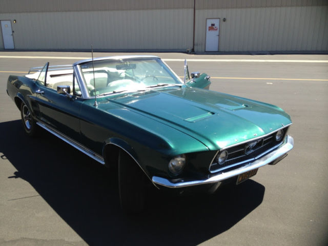 1967 Ford Mustang Convertible GTA 390 Auto , AC, PS, Power Top, Tilt Wheel 1967 Ford Mustang GTA Convertible