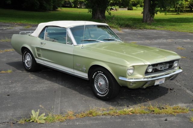 1967 Ford Mustang Convertible Sport Sprint 289 V8 1967 Ford Mustang Convertible 2-Door
