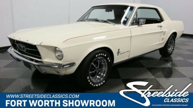 1967 Ford Mustang Coupe 289 V8 3 Speed Automatic 3132-DFW 1967 Ford Mustang --