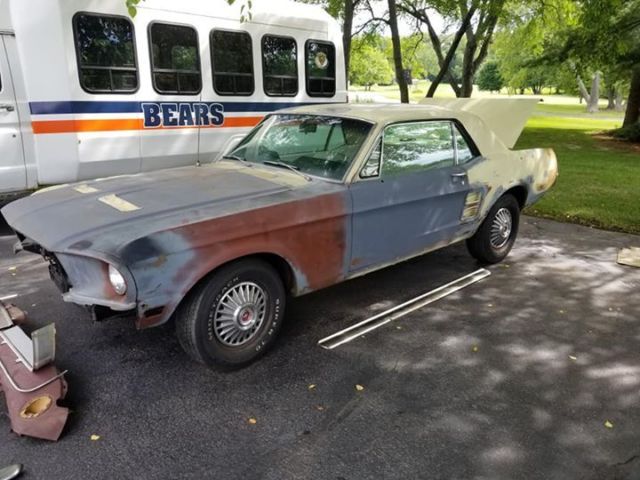 1967 Ford Mustang · Coupe 2D · Sport Sprint 200 CID · Project Car Restoration 1967 Ford Mustang