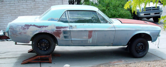 1967 Ford Mustang Coupe project car, minimal rust, NO RESERVE! 1967 Ford Mustang