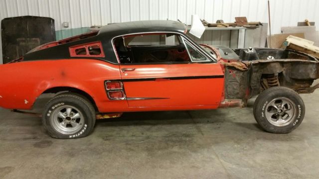 1967 FORD MUSTANG FASTBACK "S" CODE 1967 Ford Mustang Fastback