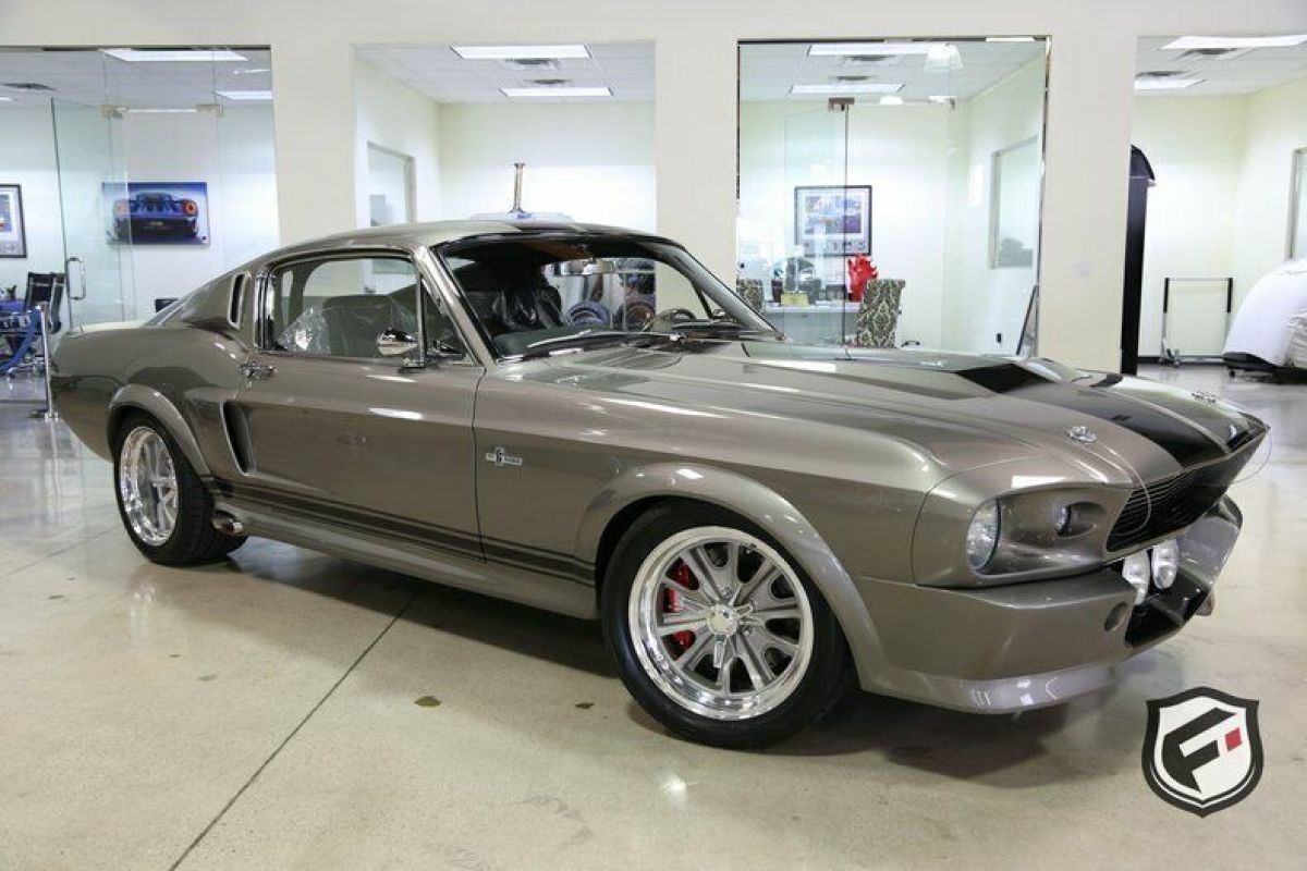 1967 Ford Mustang FASTBACK ELEANOR 0 Pepper Gray 427 V8 6 Speed Manual 1967 Ford Mustang FASTBACK ELEANOR