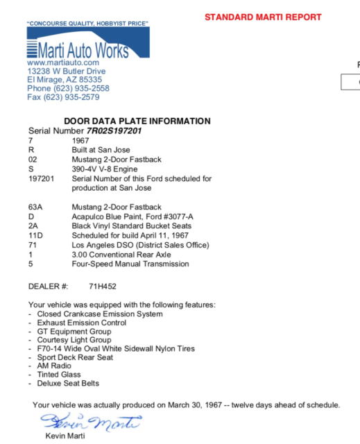1967 Ford Mustang GT S Code 390 - photo 6