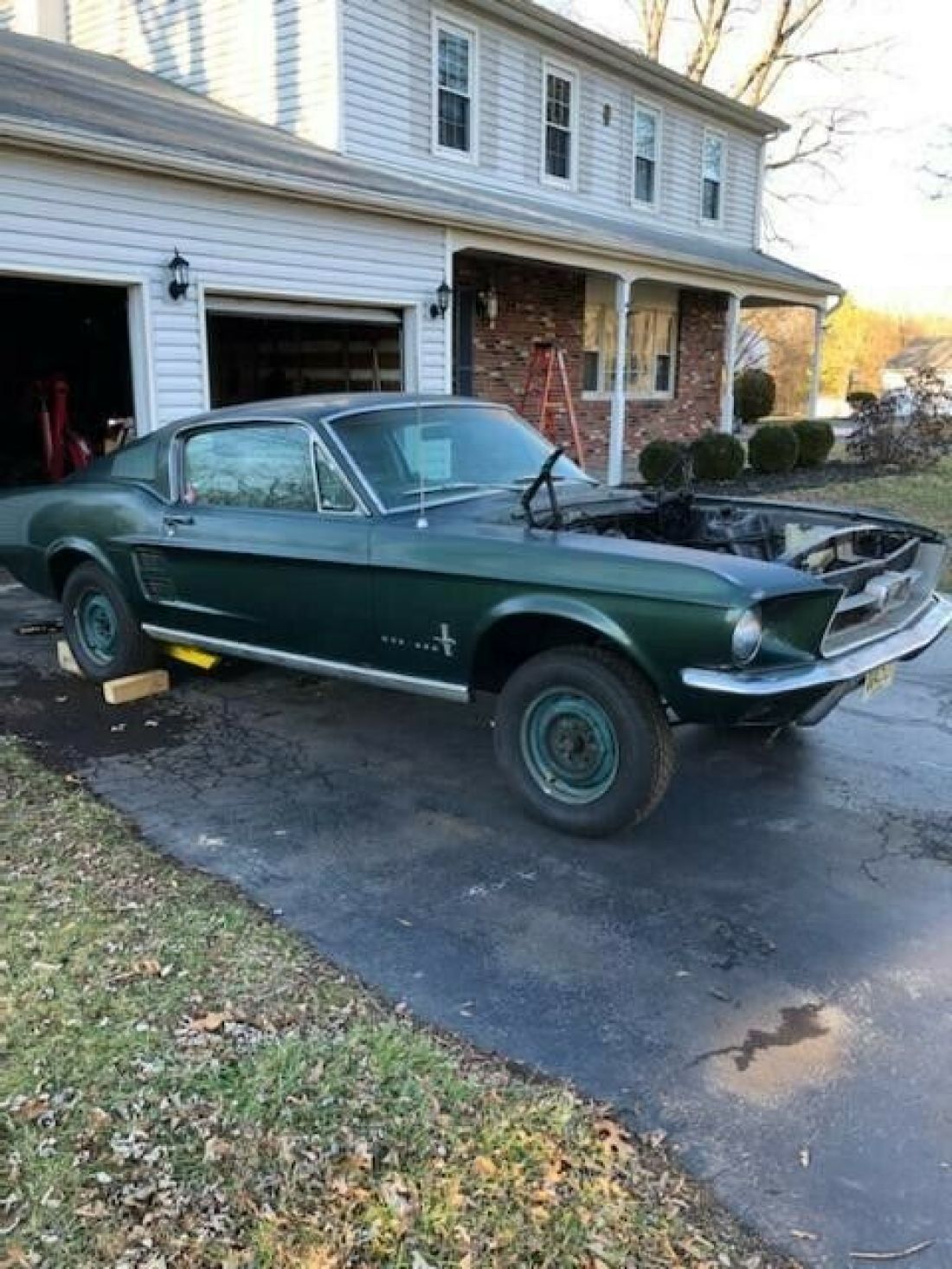 1967 Ford Mustang Fastback, two owner car, No rust, selling rolling chassis only 1967 Ford Mustang Fastback