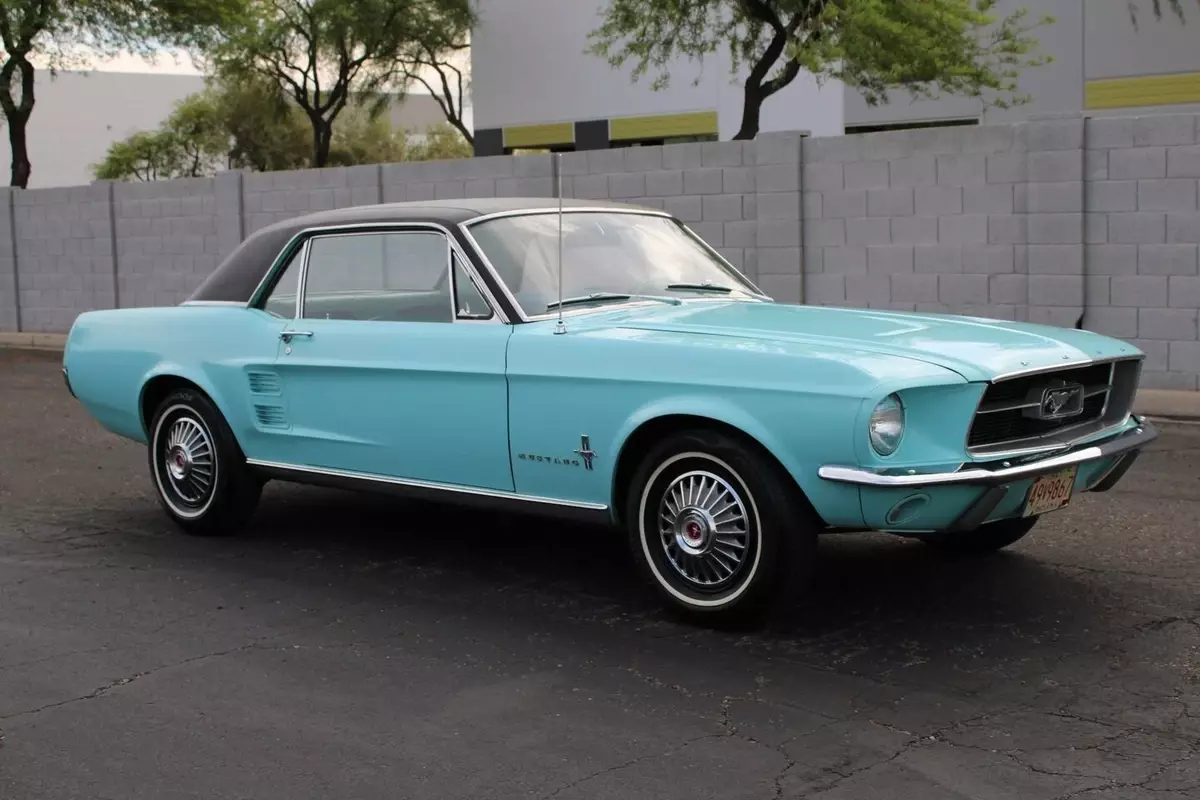 1967 Ford Mustang , Frost Turquoise with 25513 Miles available now! 1967 Ford Mustang Coupe