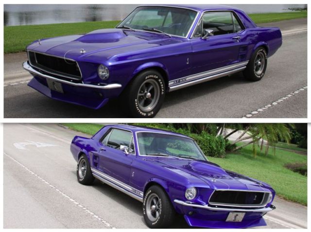 1967 Ford Mustang GT 500 Resto Mod Custom Tribute 347 Stroker 4spd 380 HP 1967 Ford Mustang GT 350