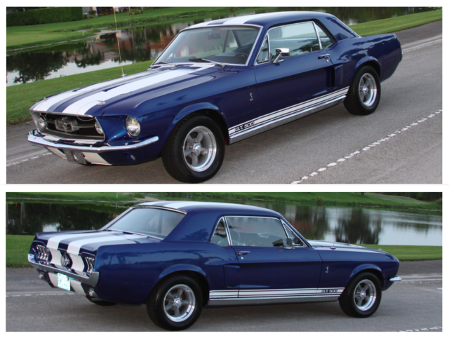 1967 Ford Mustang GT 500 Shelby Cobra Tribute 351 w/ Power Steering Power brakes 1967 Ford Mustang