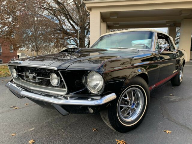 1967 FORD MUSTANG GT CONVERTIBLE S-CODE 390 4-SPD 1-OWNER TRUE SURVIVOR! 1967 Ford Mustang