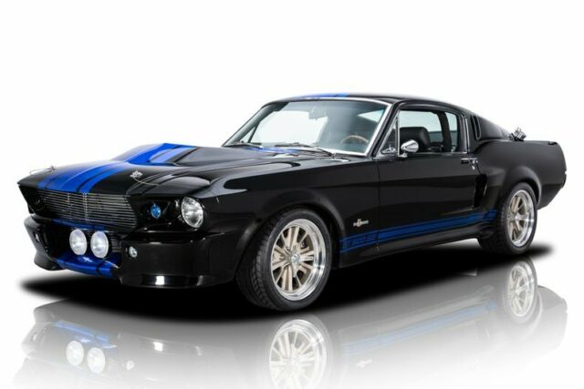 1967 Ford Mustang GT500 Super Snake Black Fastback Supercharged 482ci V8 5 Speed 1967 Ford Mustang GT500 Super Snake