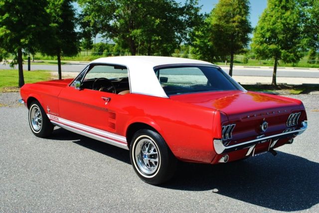 1967 Ford Mustang Runs & Drives Great! 'C' Code Car Factory Air Conditioning! 1967 Ford Mustang Factory Air, Power Brakes, Power Steering! V8!