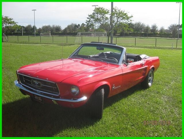 1967 Ford Mustang Used Automatic RWD Convertible 1967 Ford Mustang
