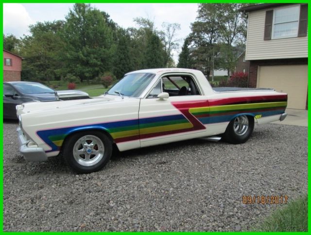 1967 Ford Ranchero Pro Street Automatic RWD 302 Block All Steel 1967 Ford Ranchero