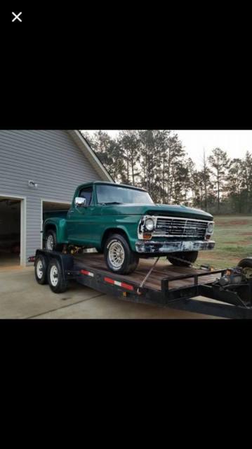 1967 Ford Step Side PROJECT TRUCK - lots of EXTRAS 1967 Ford F-100